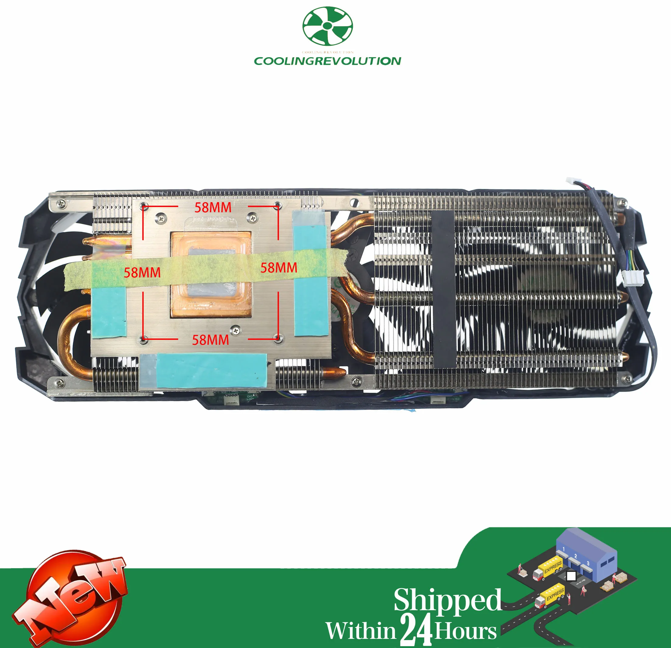 Ventilador de refrigeración para ZOTAC GTX