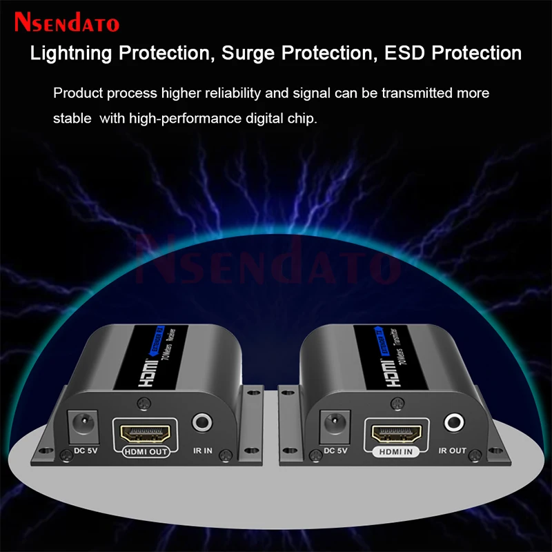 Extensor HDMI Cat 6 para PS4 y TV