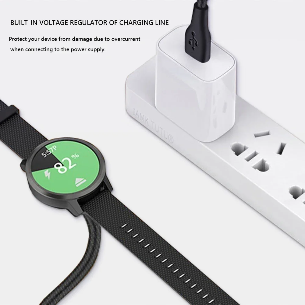 Cable carga USB Garmin – Datos para relojes inteligentes - imagen 3