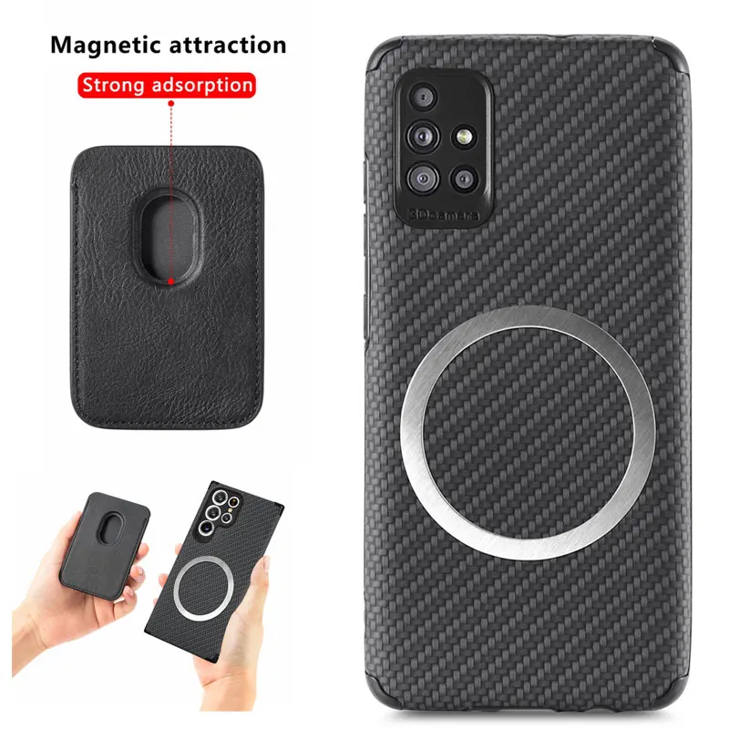 Samsung Funda Magnética Móvil Cargador Inalámbrico MagSafe Tarjetero - imagen 2