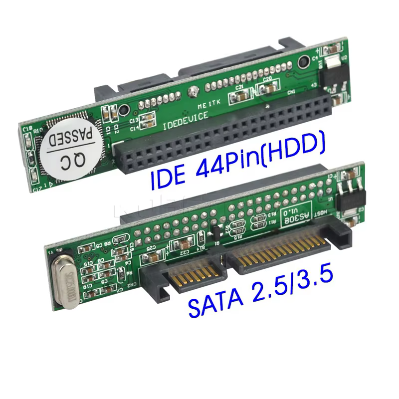 Vista delPCB del adaptador