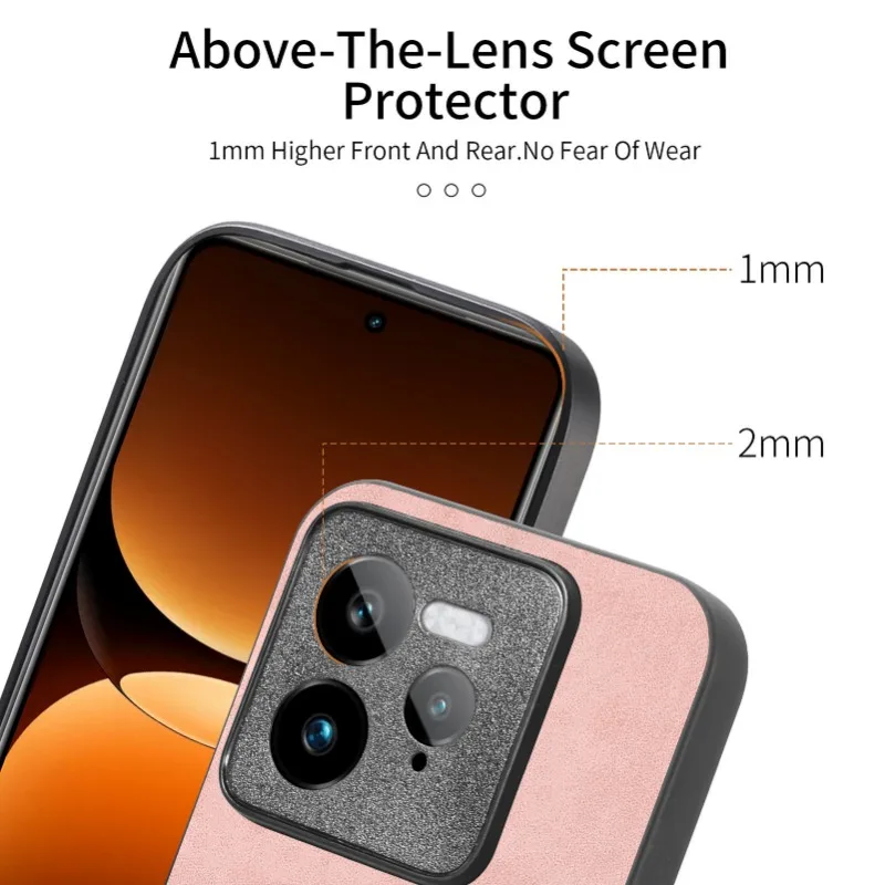 Funda MagSafe Realme GT7 Pro de cuero magnética antigolpes - imagen 5