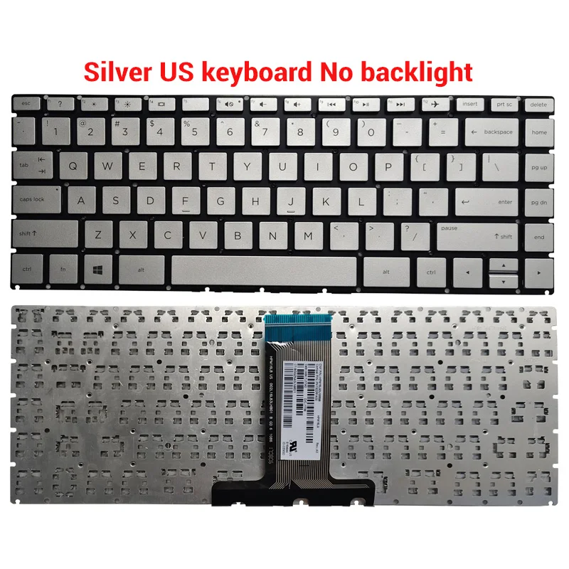 Detalle del teclado y conexiones