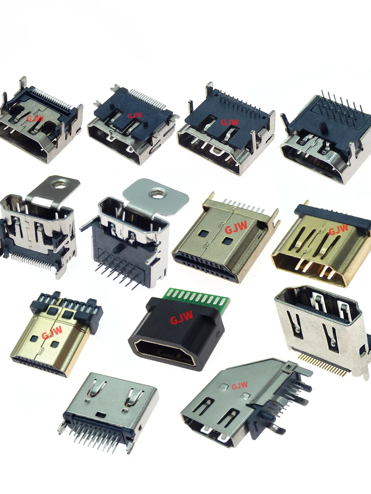 Vista del conector HDMI hembra