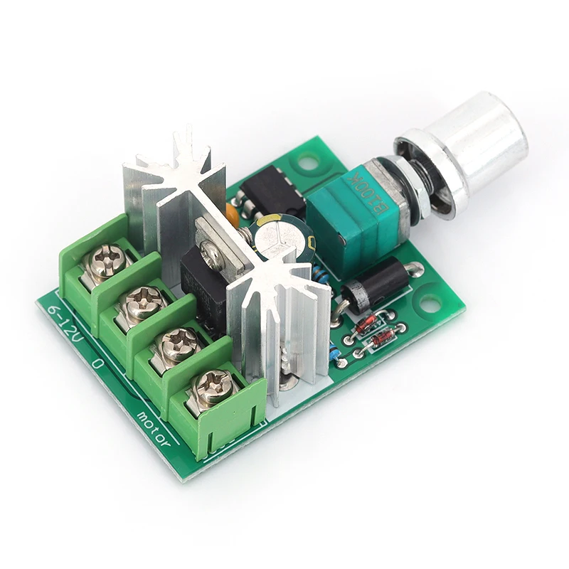 Controlador PWM Motor DC para Regulador de Velocidad