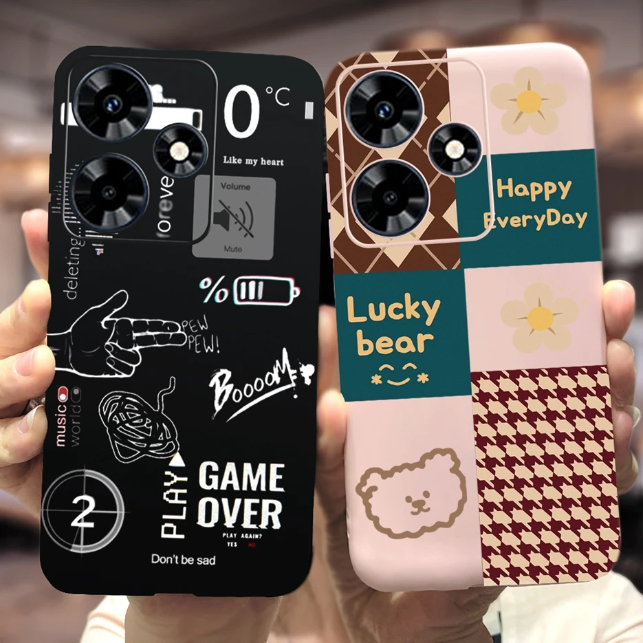 Funda Silicona Infinix Hot 30 / Hot30i – Diseño Artístico Antigolpes