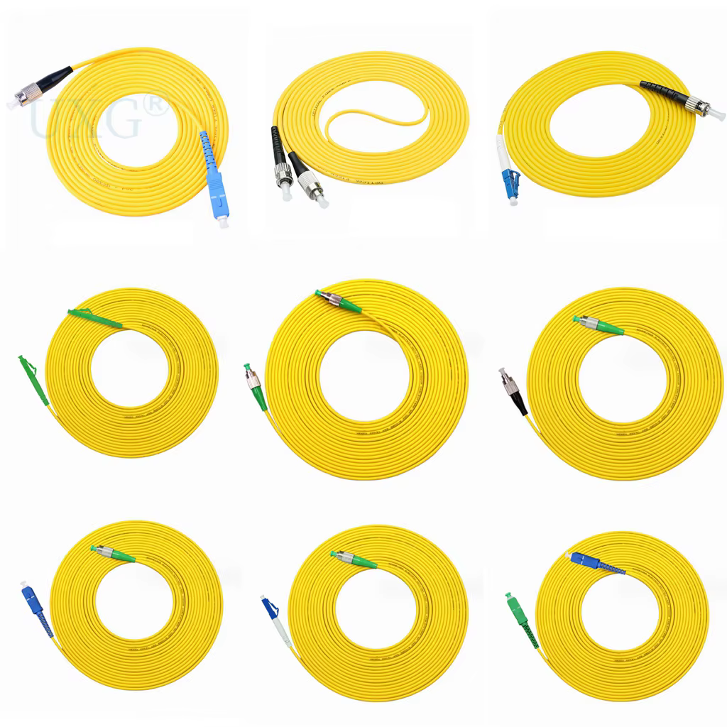 Cable de Fibra Óptica Monomodo FC-LC/SC APC/UPC