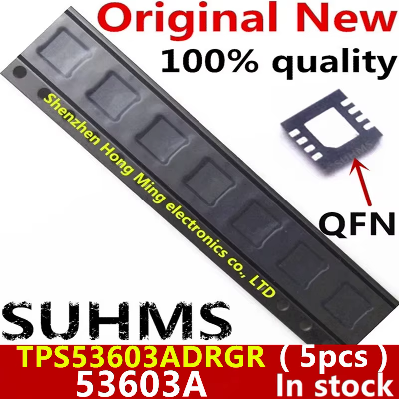Chipset TPS53603ADRGR vista superior