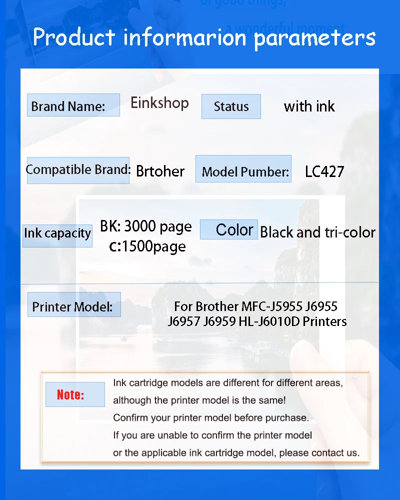 Cartucho Compatible Brother LC427 para HL-J6010DW - imagen 4