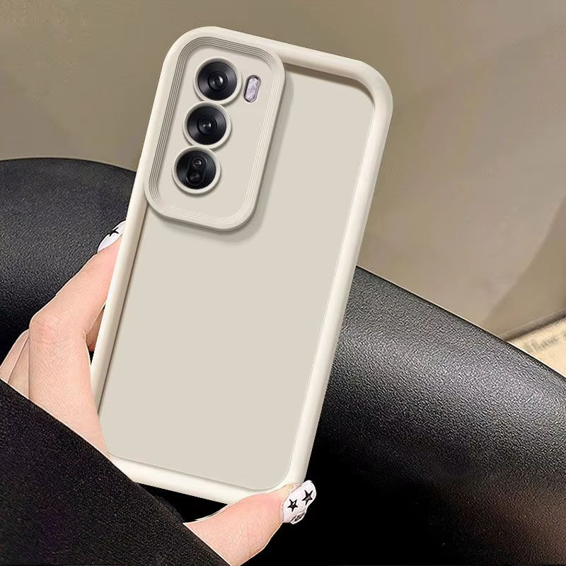 Funda OPPO Reno 12 / 12 Pro – TPU Suave Delgada Negra Antigolpes - imagen 5