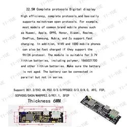 Banco de Energía Móvil Carga Rápida Bidireccional QC4+ PD3.0 DIY