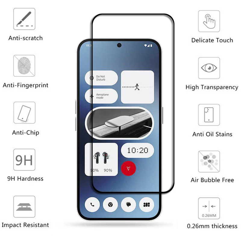 Protector Pantalla Vidrio Templado Antigolpes para Móvil - imagen 3