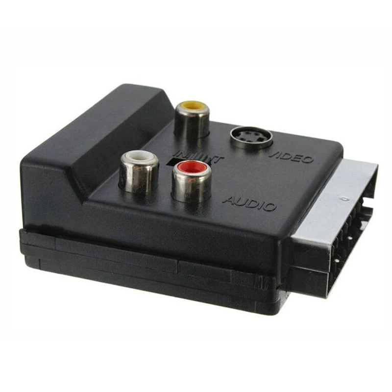 Convertidor SCART a RCA y S-Video – Adaptador Audio Vídeo - imagen 5