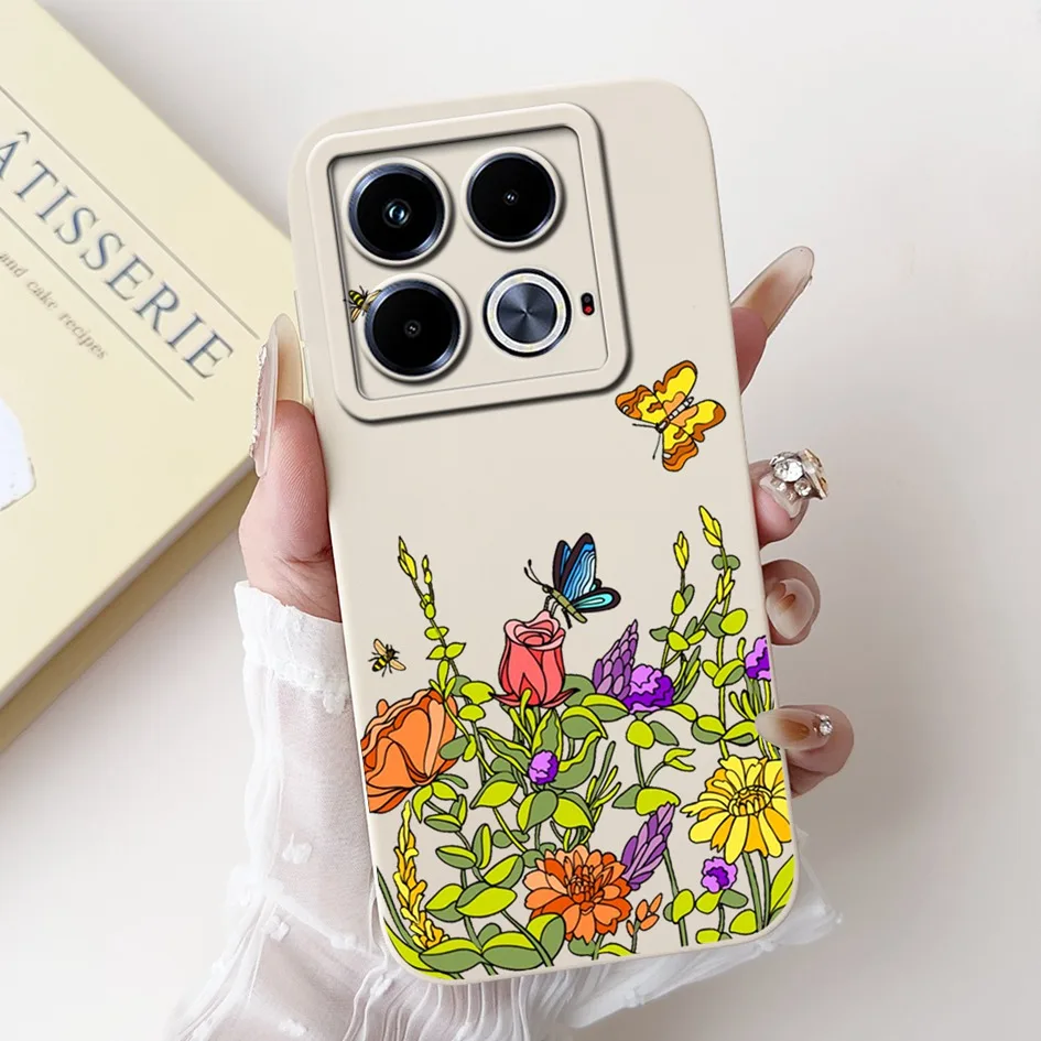 Funda con patrón de moda