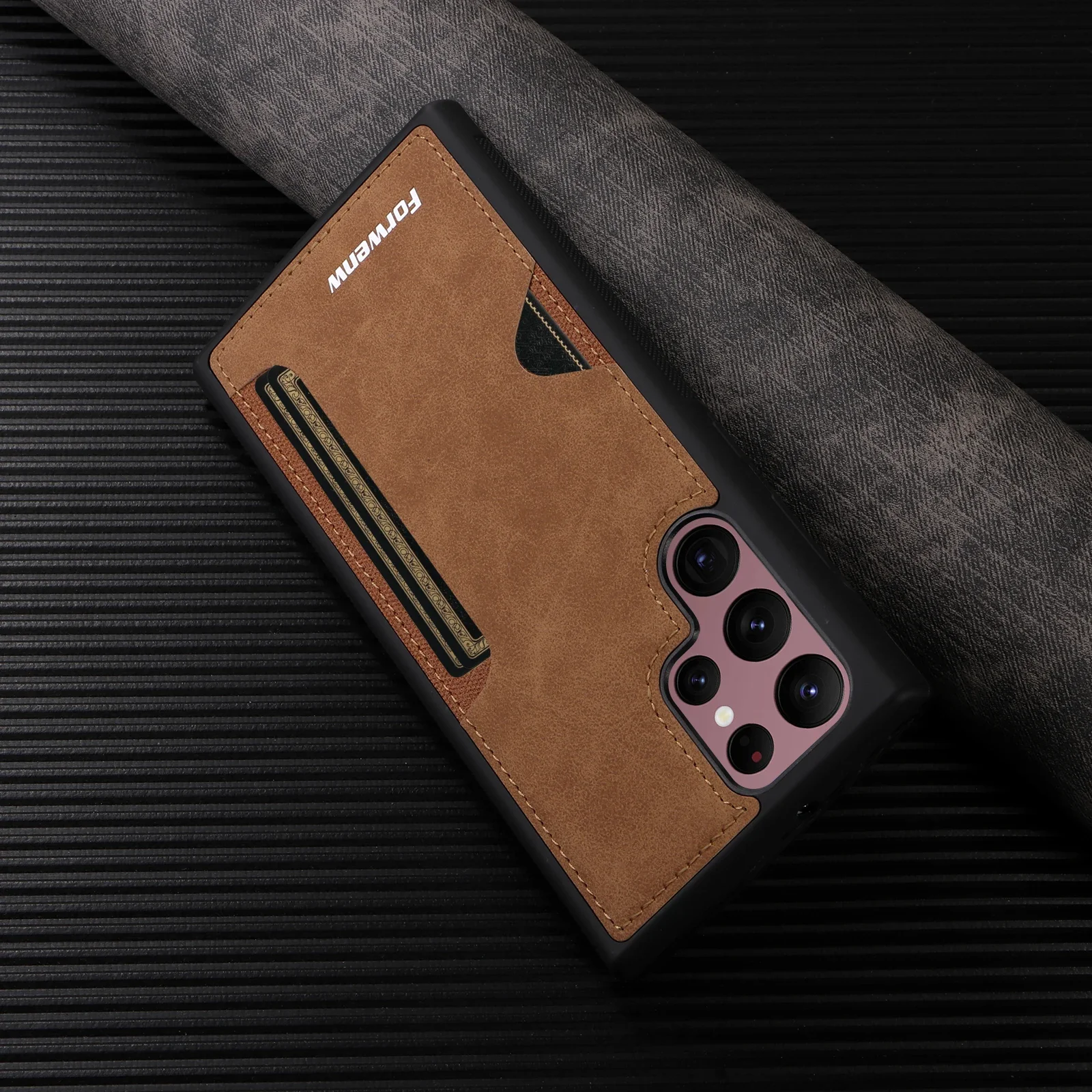 Solt Funda Billetera Cuero Samsung Galaxy S23/S24/S22/S21 - Premium - imagen 4