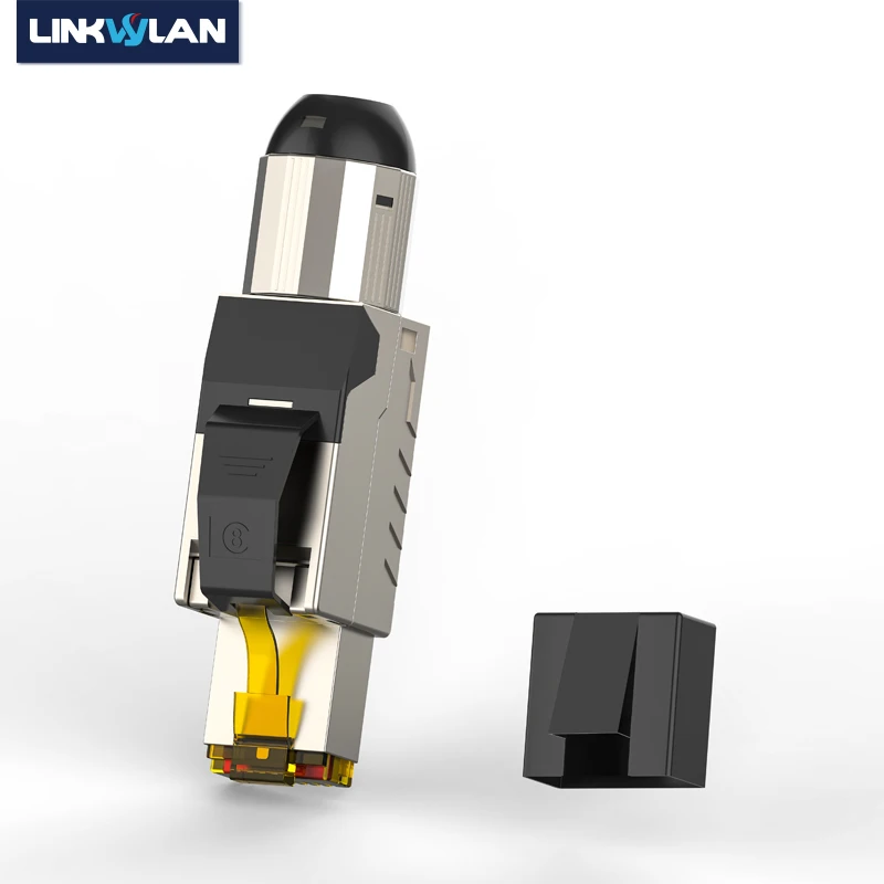 Conector RJ45 Cat6A/Cat7/Cat8 Instalación Rápida sin Herramienta - imagen 2