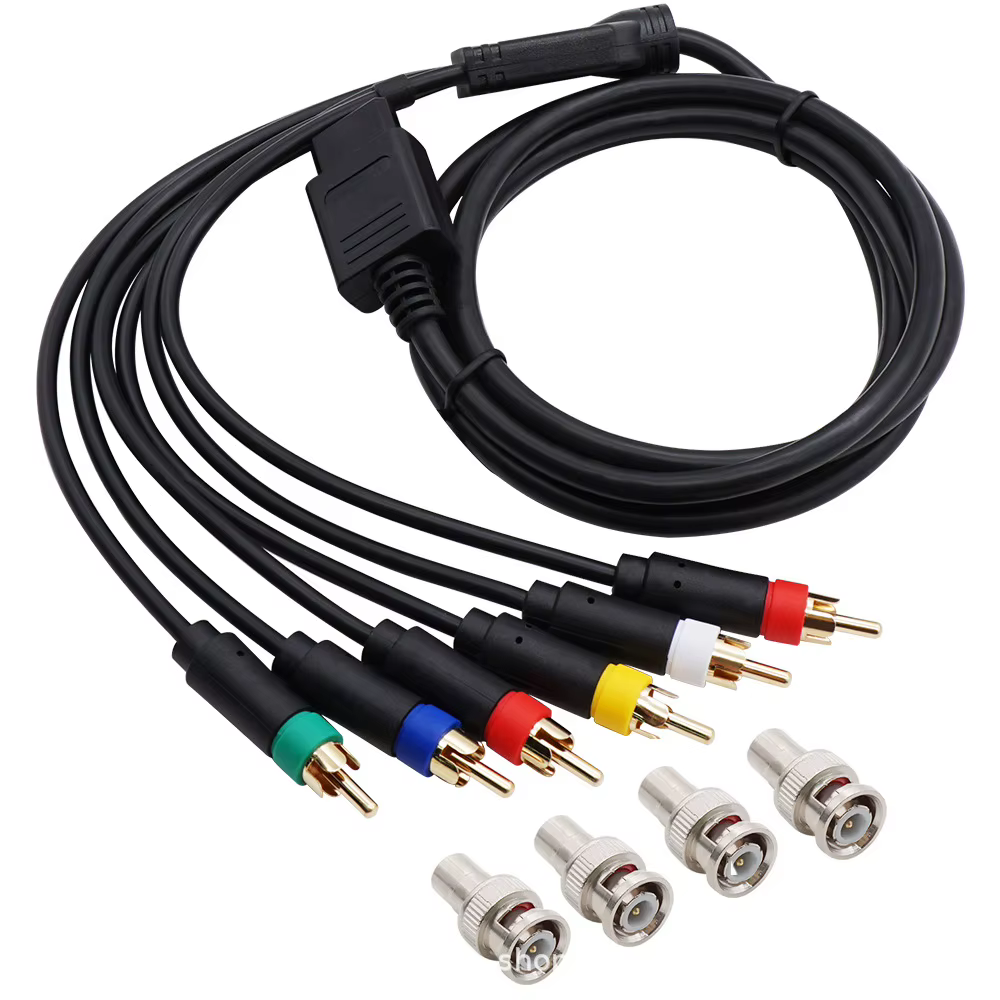 Cable RGB sincronizable compuesto para N64 y GameCube - imagen 2