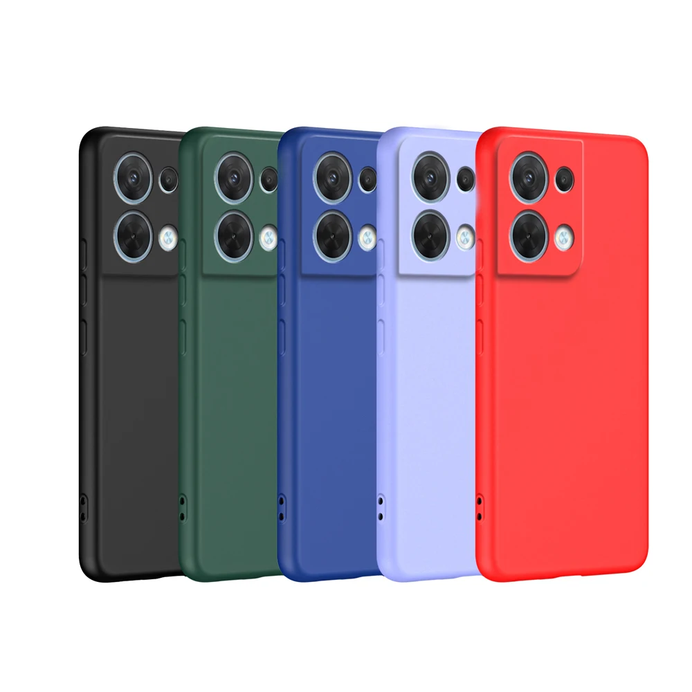 Funda de silicona líquida en color transparente para Xiaomi Redmi