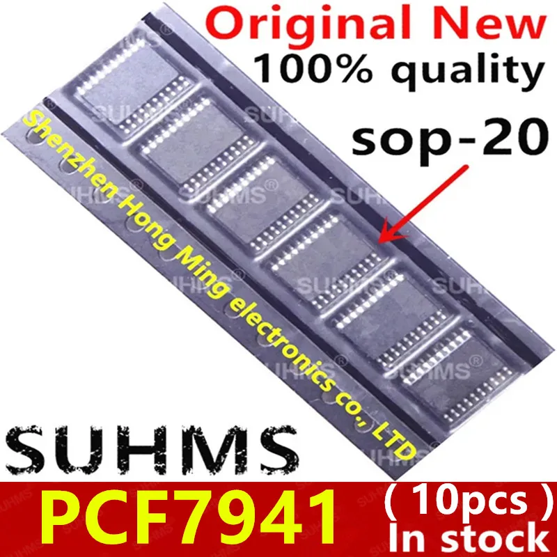 Descripción del chipset PCF7941 en paquete SOP-20