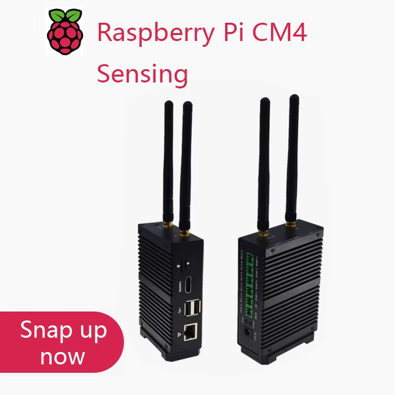 Raspberry Pi CM4 Ordenador Industrial RS485 RS232 CAN 4G