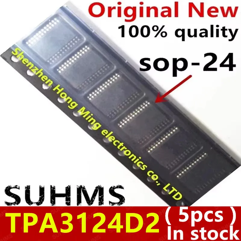 Amplificador Audio Clase D TPA3124D2 – TSSOP-24 - imagen 2