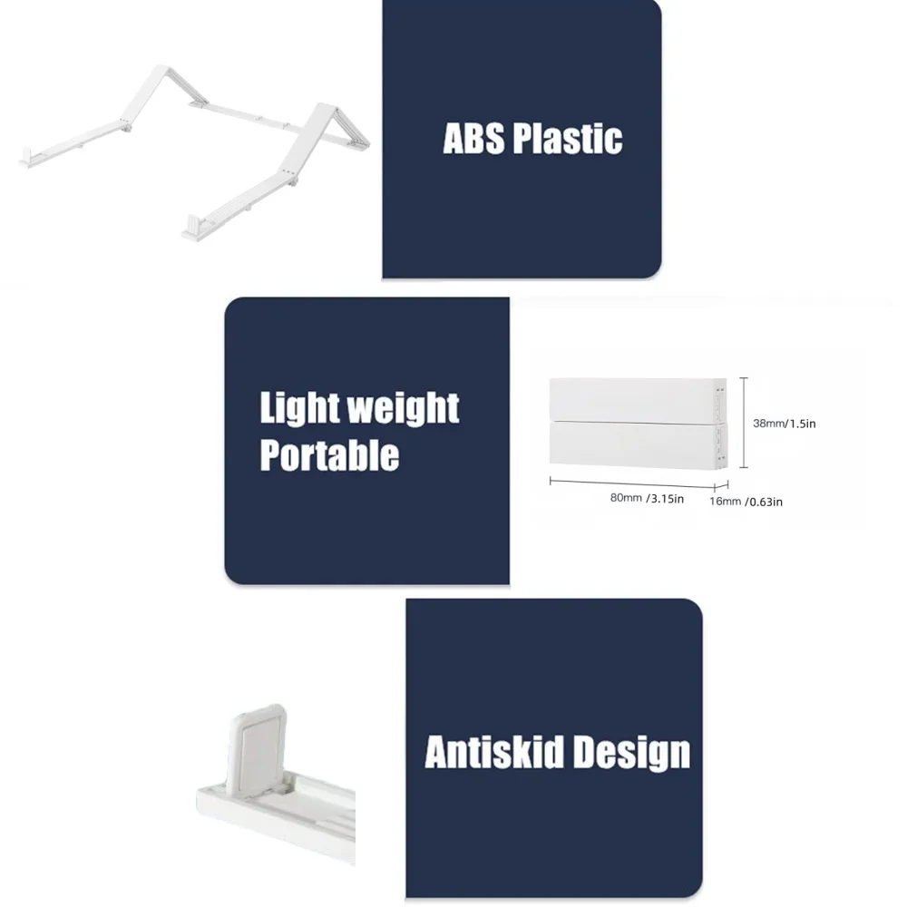 Soporte Elevador Plegable para Portátil – Base de Escritorio