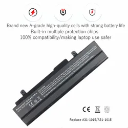 Batería para Asus Eee PC 1011, 1015, 1016 y 1215