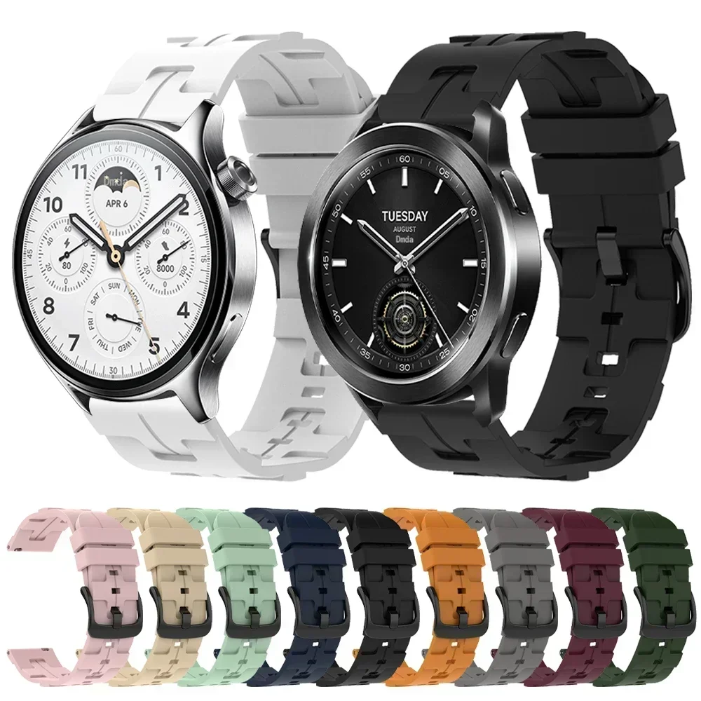 Correa de silicona 22mm para Xiaomi Mi Watch en tono oscuro