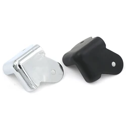 Protectores de Esquina para Amplificador Guitarra – Set Negro/Plateado