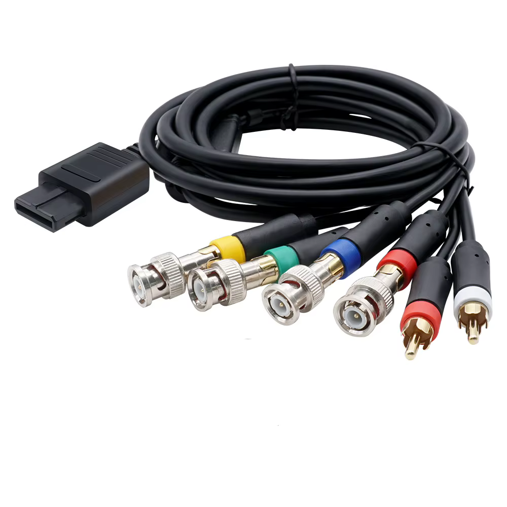 Cable RGB sincronizable compuesto para N64 y GameCube