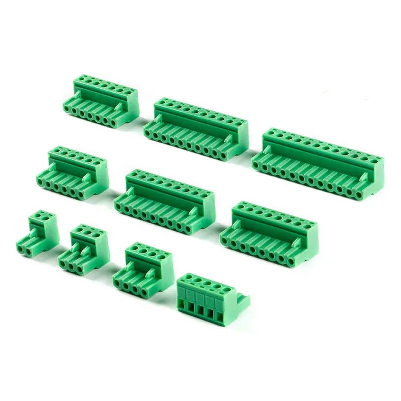 Detalle del conector de terminales para PCB