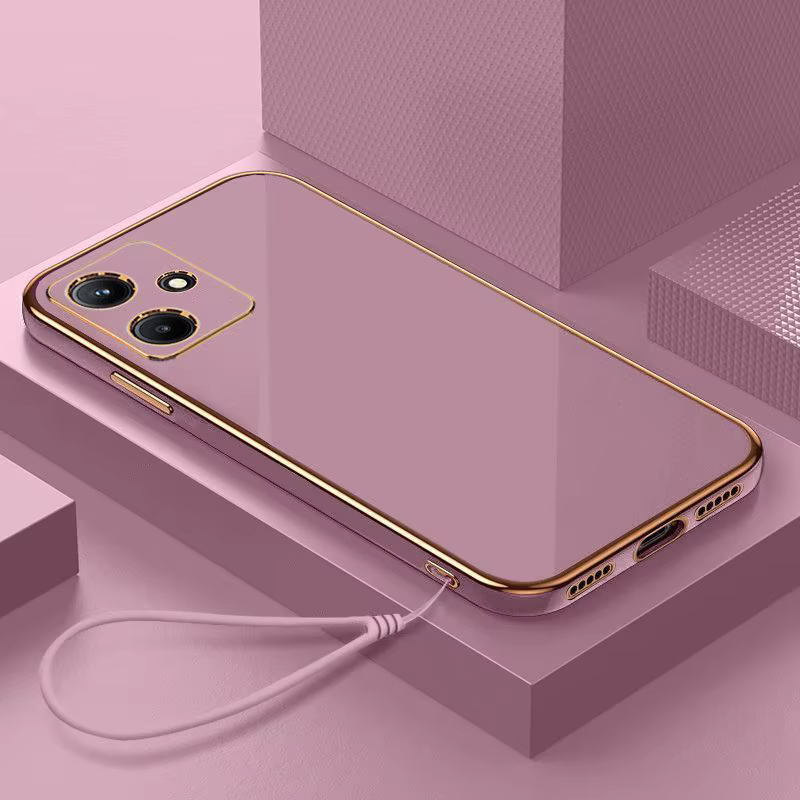 Detalle del acabado chapado de la funda