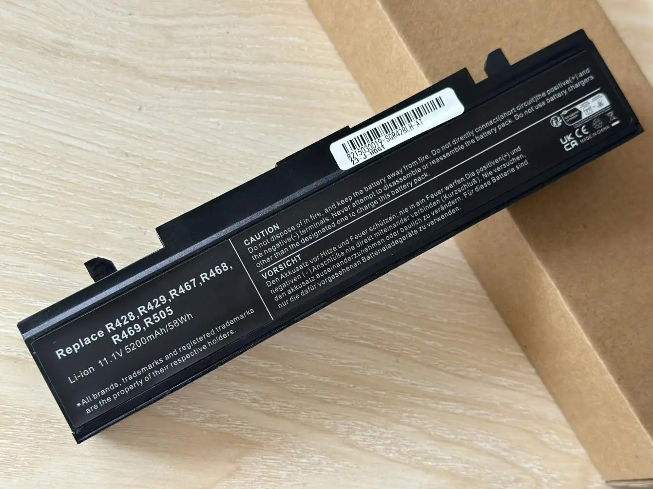 Batería portátil Samsung NP270 – Recambio compatible para ordenador - imagen 2