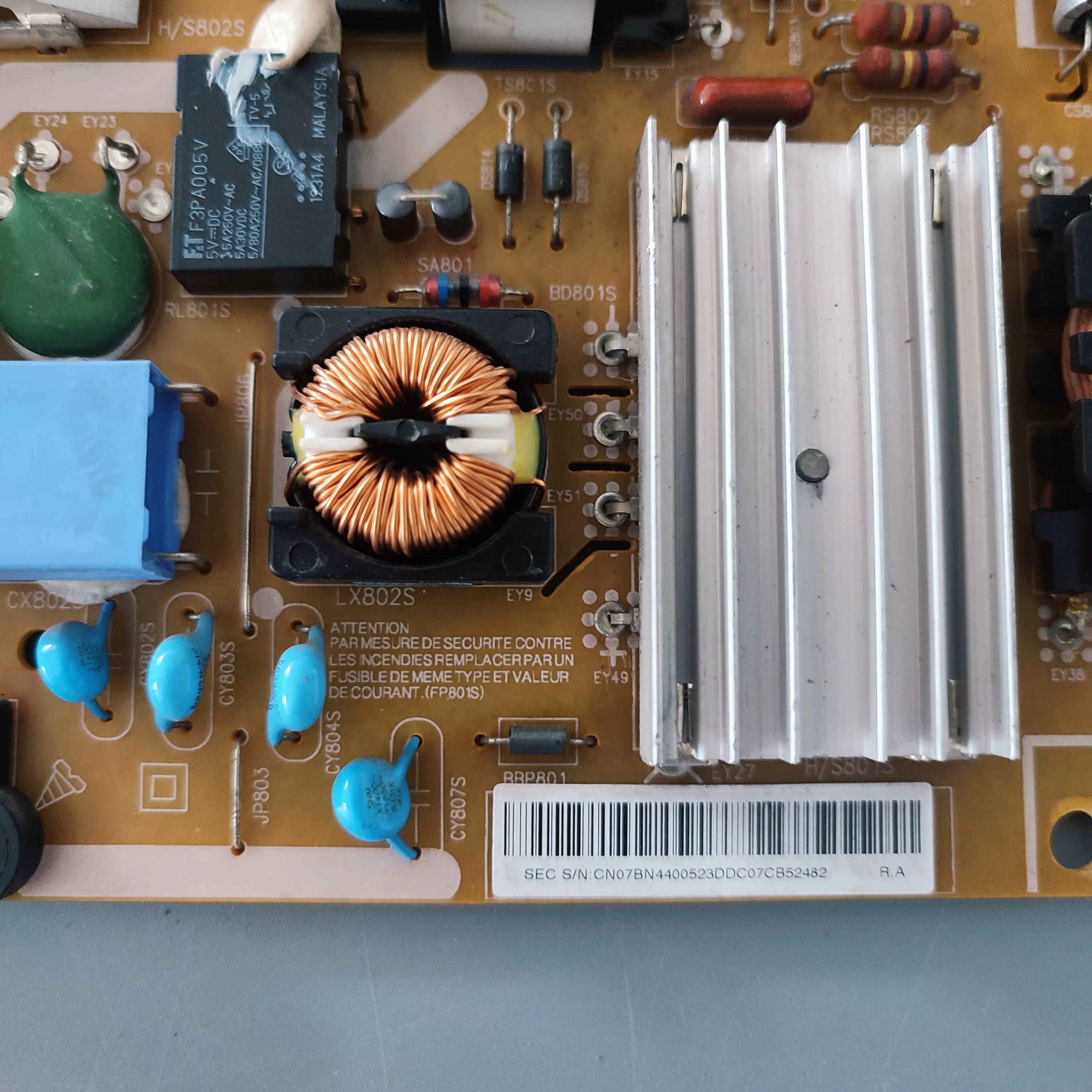 Placa de alimentación Samsung TV LED – Repuesto compatible - imagen 2