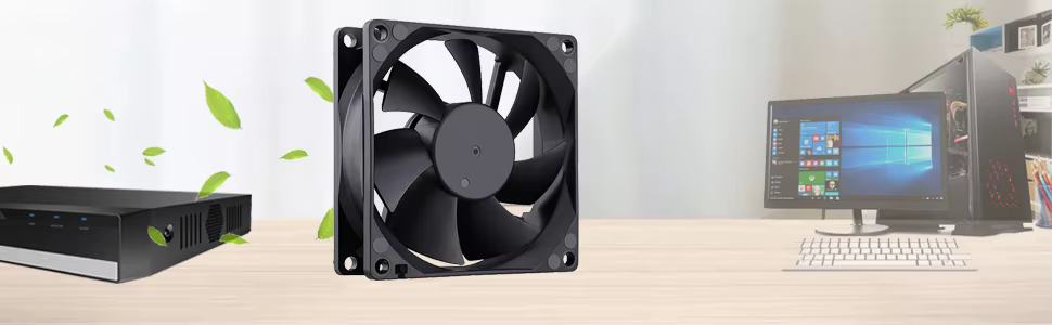Ventilador Gdstime 8025 vista frontal