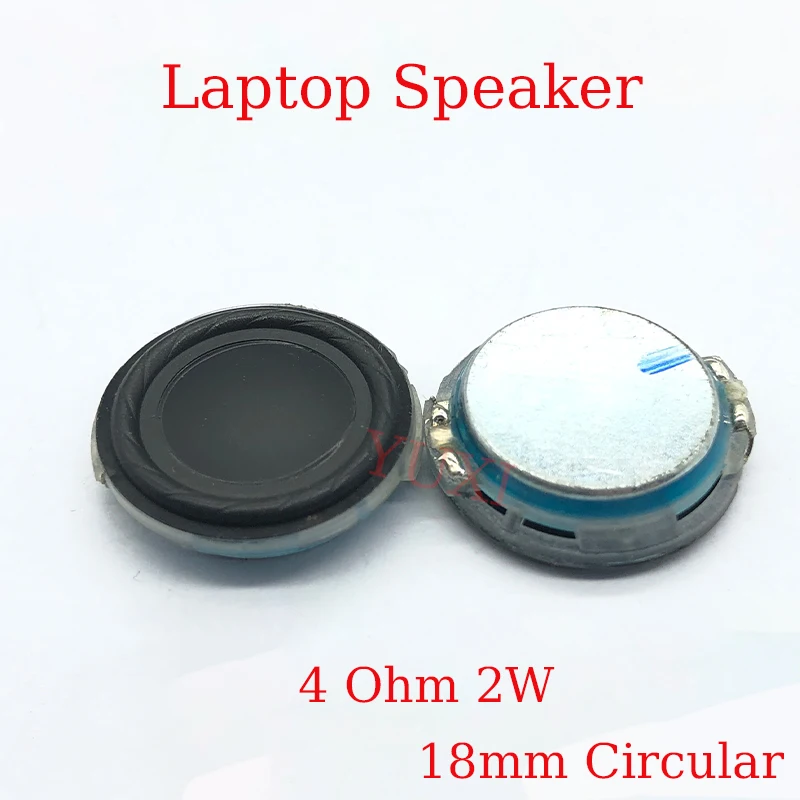 Altavoz YUXI Mini 18mm 4Ω 2W para Portátil – Repuesto DIY - imagen 4