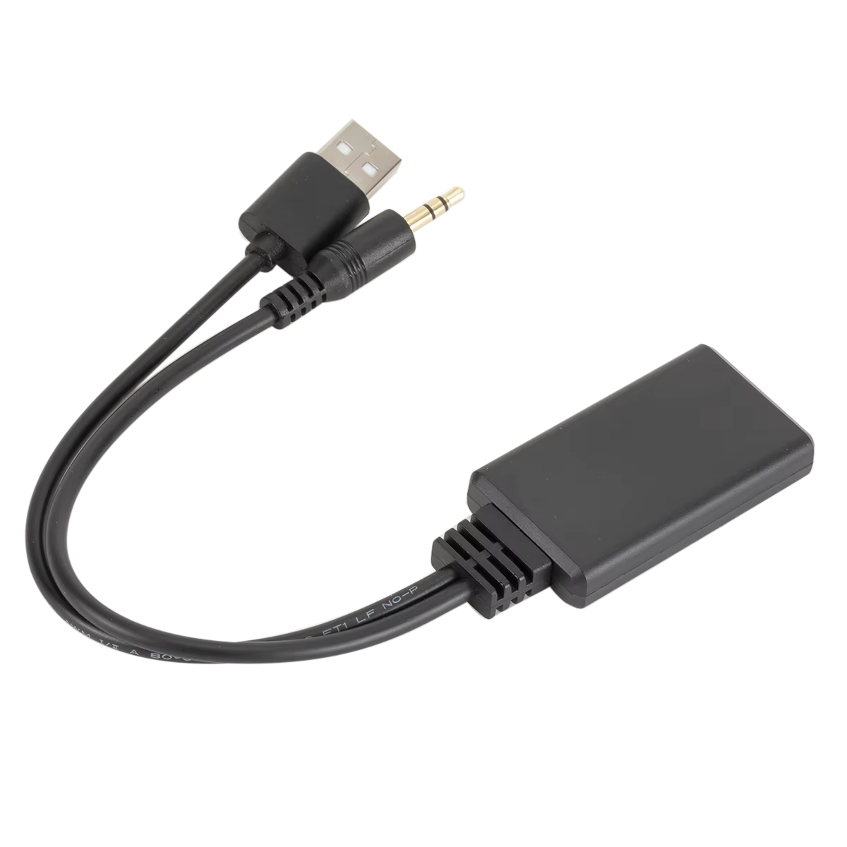 Receptor Bluetooth negro compacto