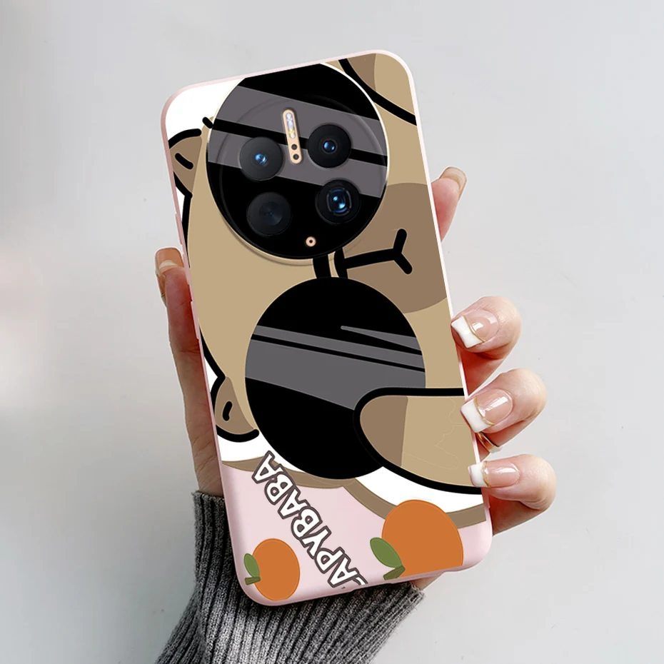 Vista trasera con diseño panda