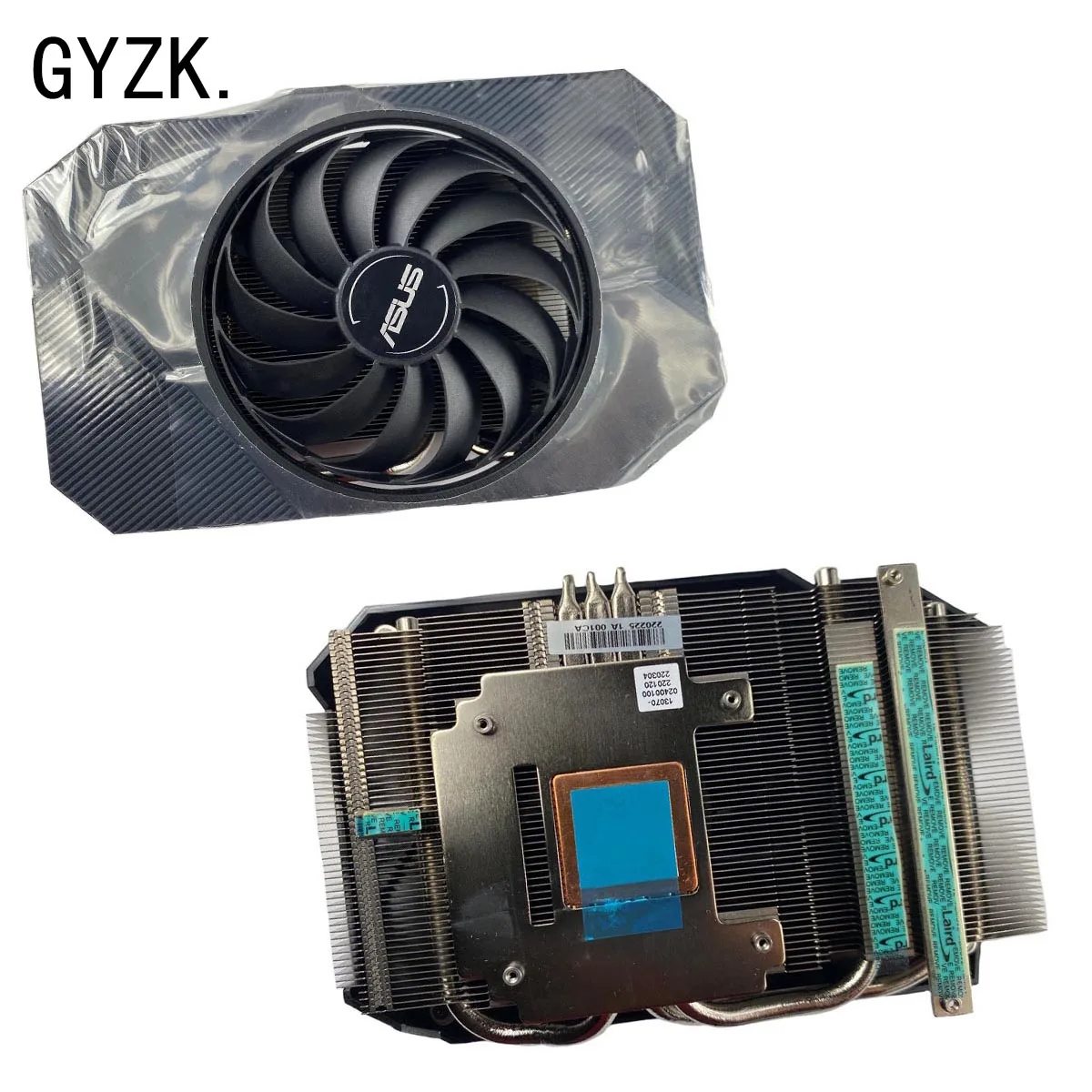 ASUS GeForce RTX 3050/3060 Phoenix – Ventilador repuesto radiador - imagen 2