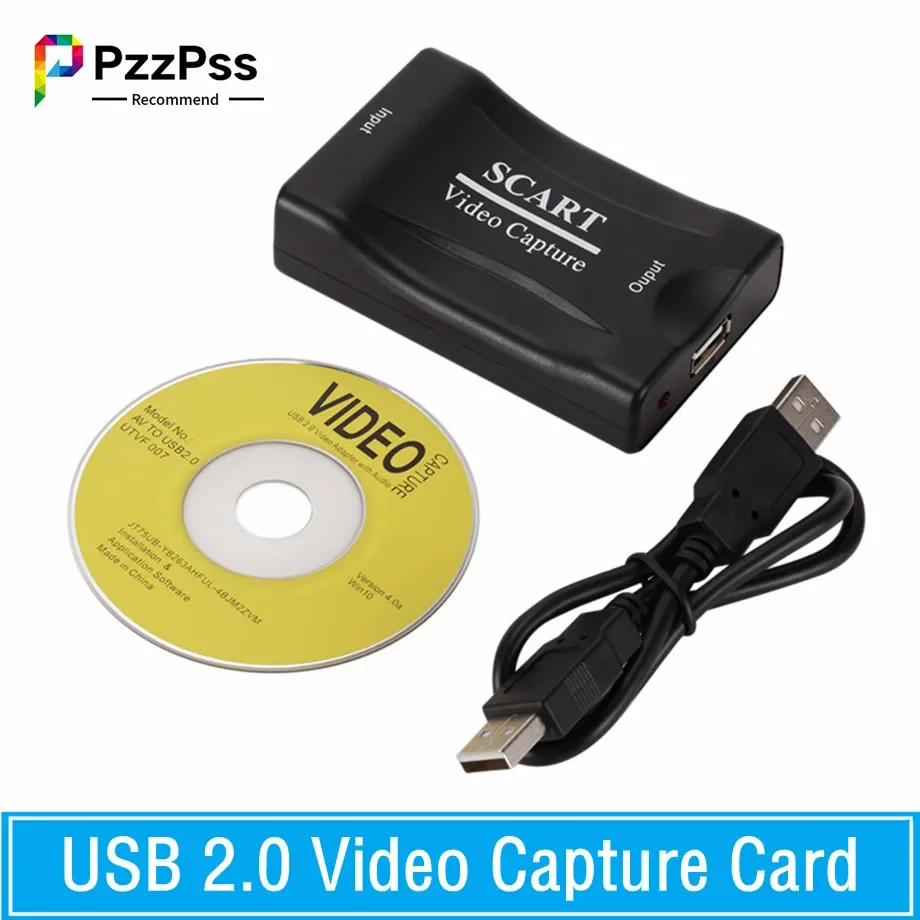 PzzPss Capturadora de Vídeo SCART USB 2.0 1080p - imagen 5