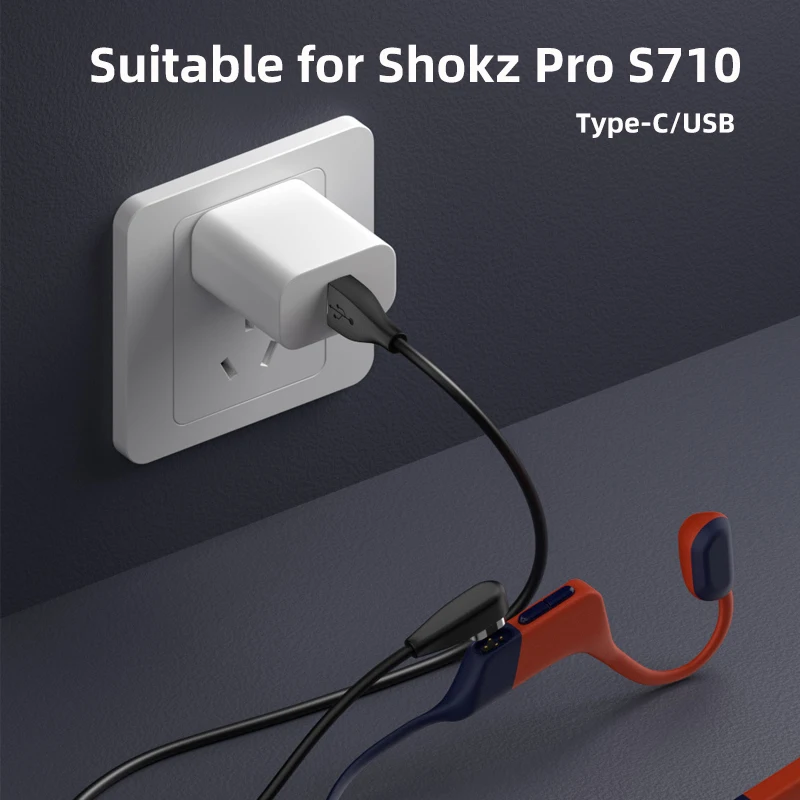 Cable de carga magnético USB-C para Shokz OpenSwim Pro S710 - imagen 3