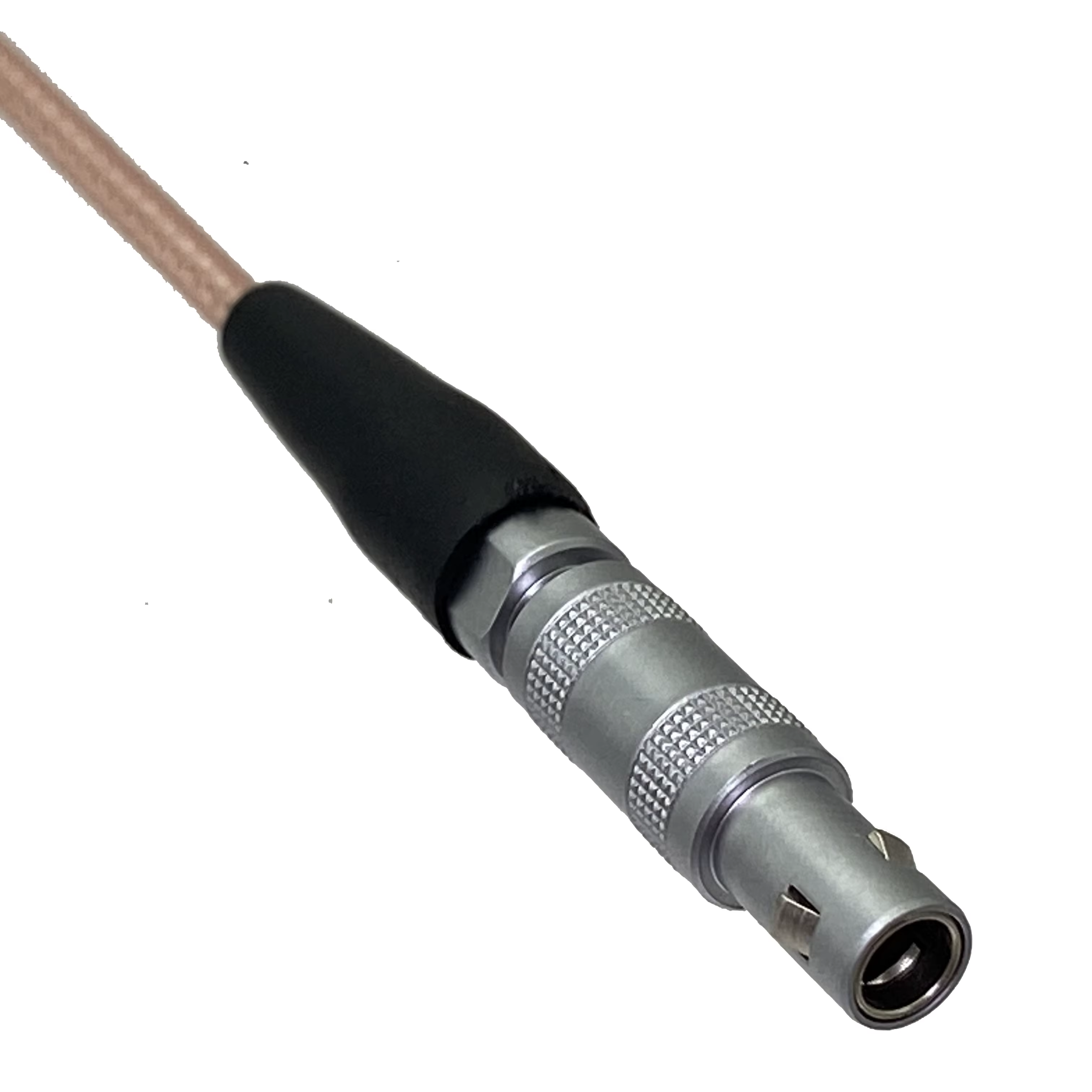 Comparativa de escala del conector con objeto de referencia