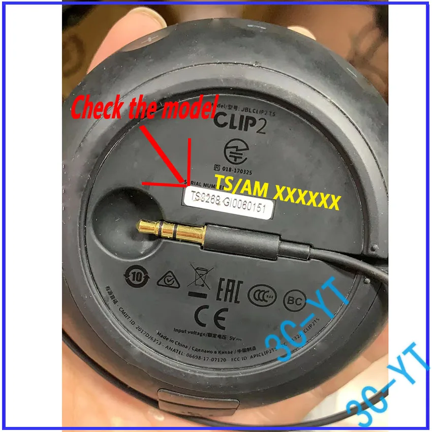 Conector JBL Clip2 - instalación
