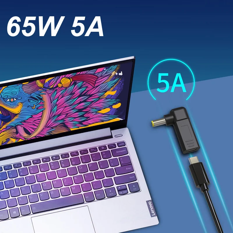 Adaptador USB-C a DC Universal para portátil - imagen 3