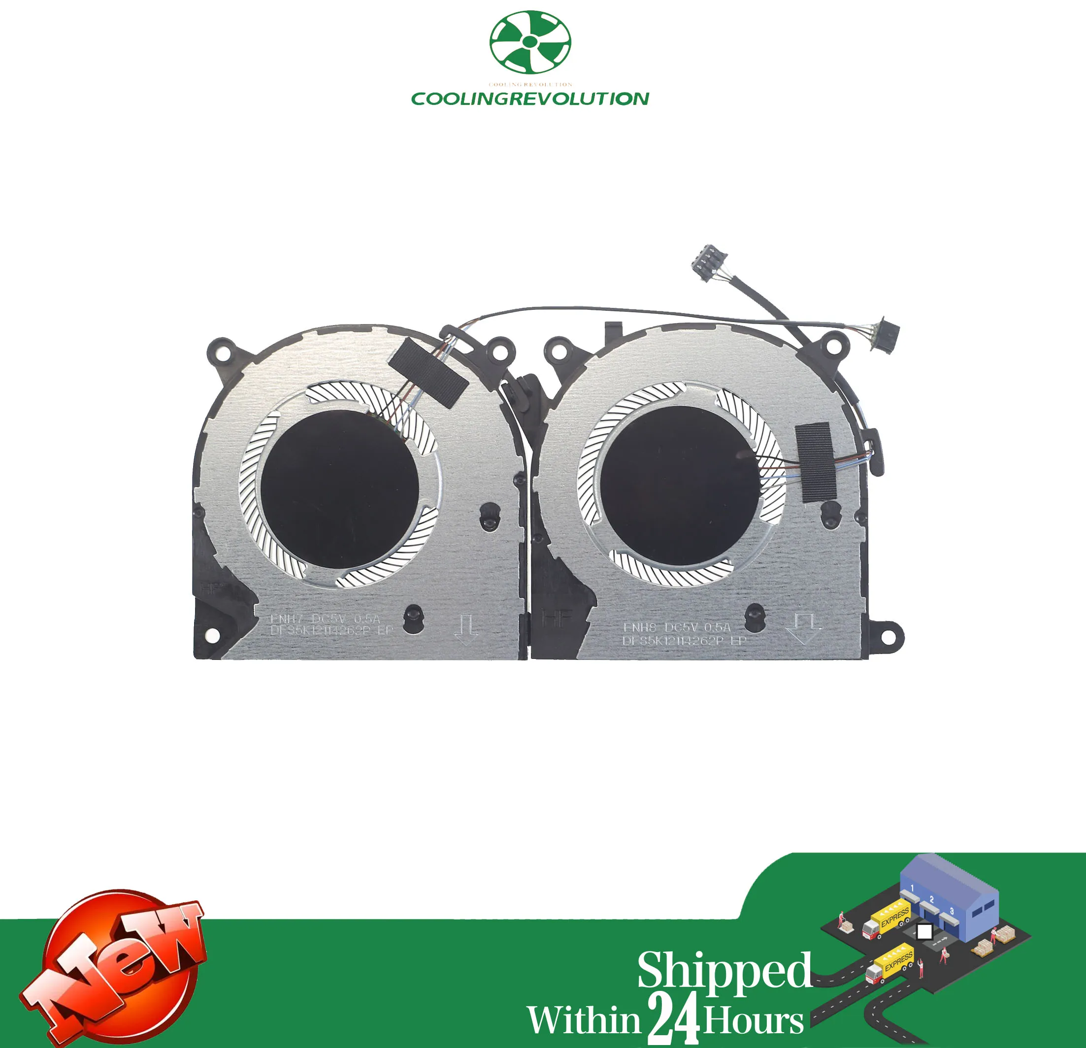 Ventilador de refrigeración para portátil HP 17-CN/17-CP