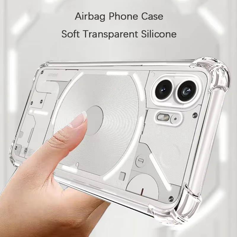 Funda Silicona Antigolpes Transparente para AirPods