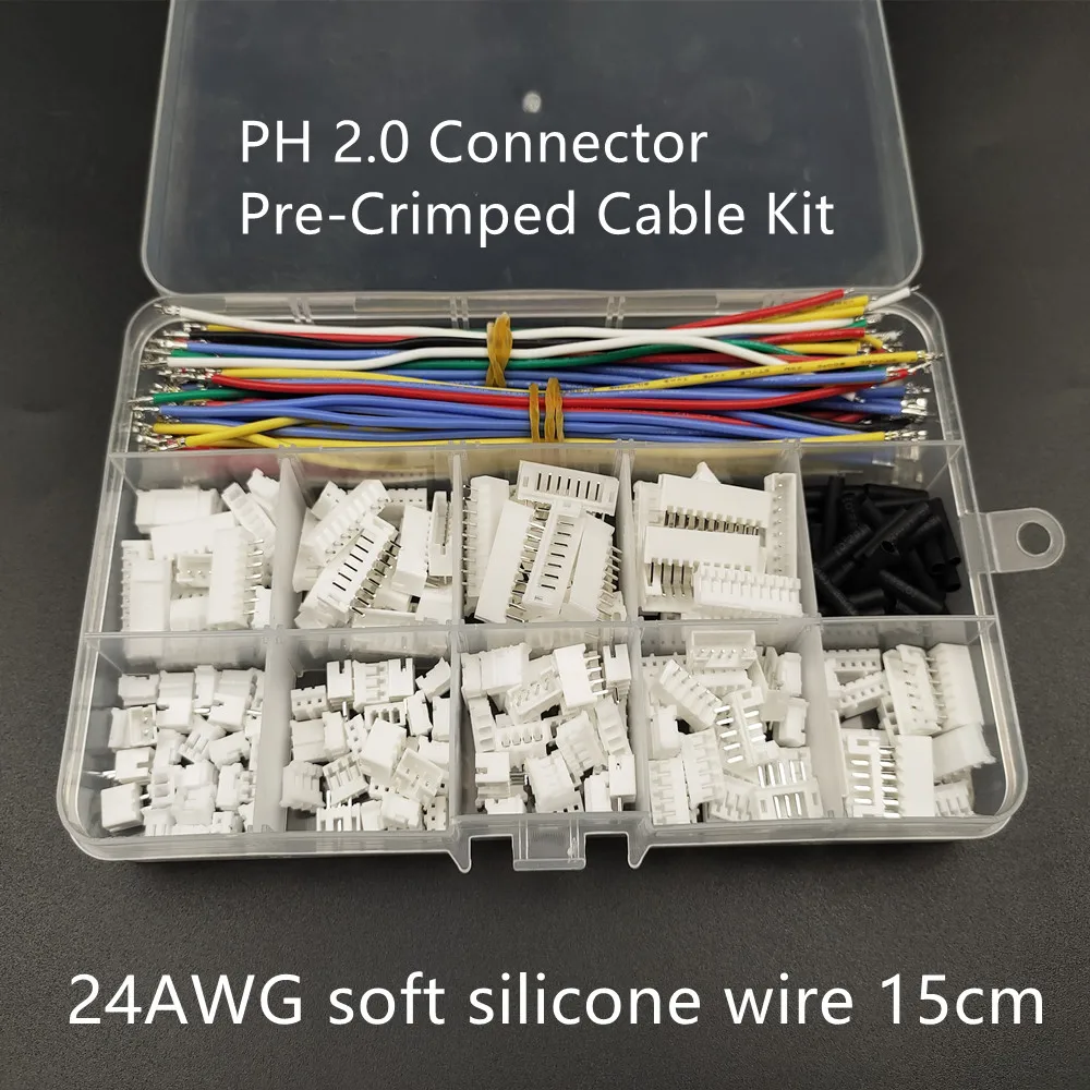 Conectores PH 2.0mm integrados en carcasa