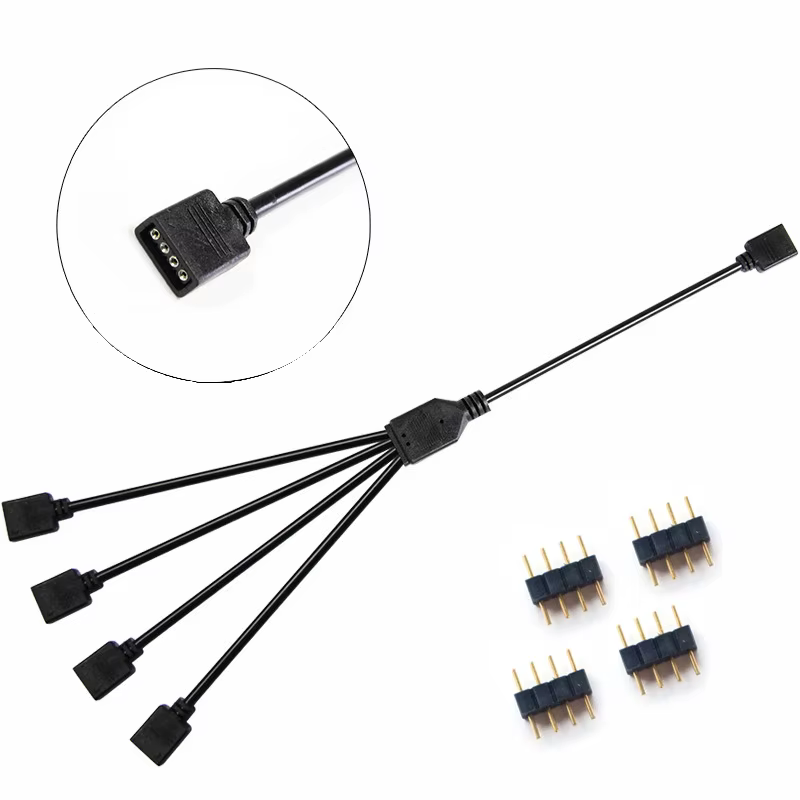 Cable de extensión RGB 4PIN a múltiples salidas