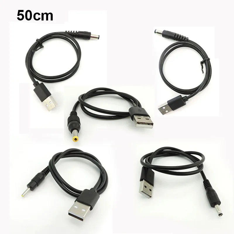 Cable Extensión Alimentación USB 2.0 A Macho a Enchufe DC Jack - imagen 5