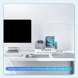 ORICO Cable Organizador con Filtro Red – Protección Antpolvo